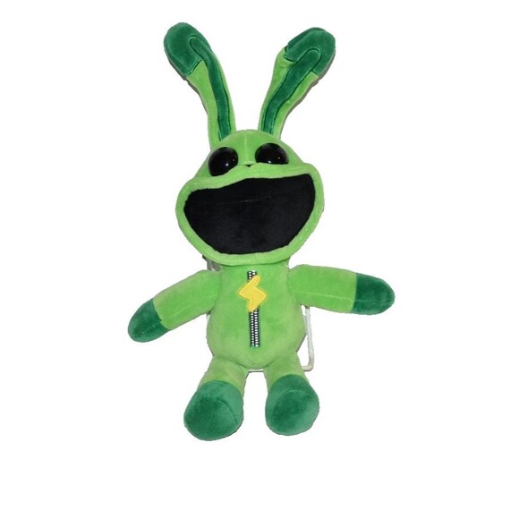Poppy Playtime Smiling Critters Hoppy Hopscotch 12” Green Bunny Plush - Picture 1 of 6